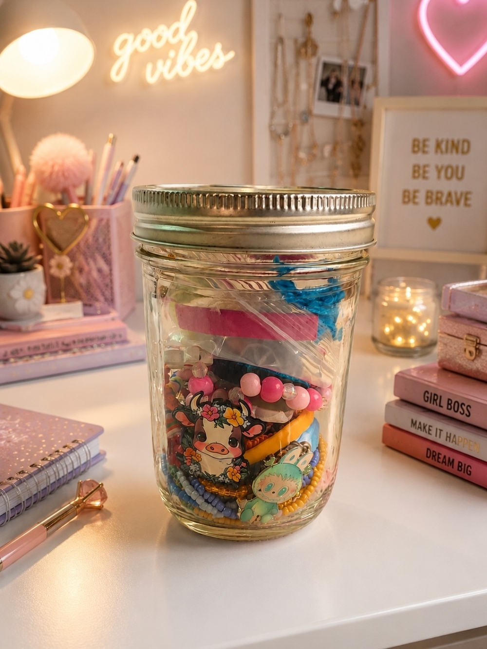 Kids Themed Mysyery Jewelry Jar
